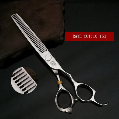 Take your craft to the next level with Titan Professional Barber Tools Hair Scissors—engineered for barbers and stylists who expect precision