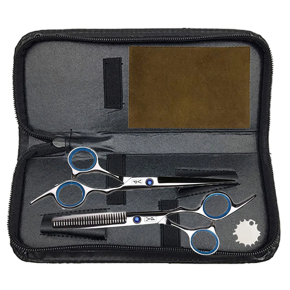 Professional Hair Cutting and Thinning Scissors Set