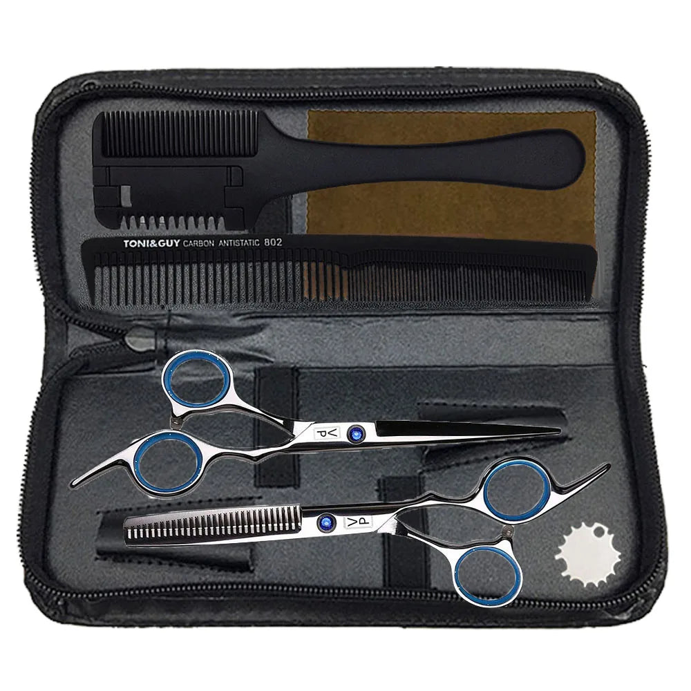Professional Hair Cutting and Thinning Scissors Set