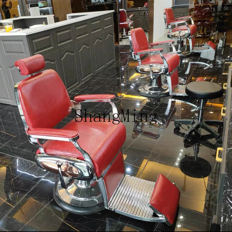  the TF Men’s Retro Oil Head Barber Chair. 