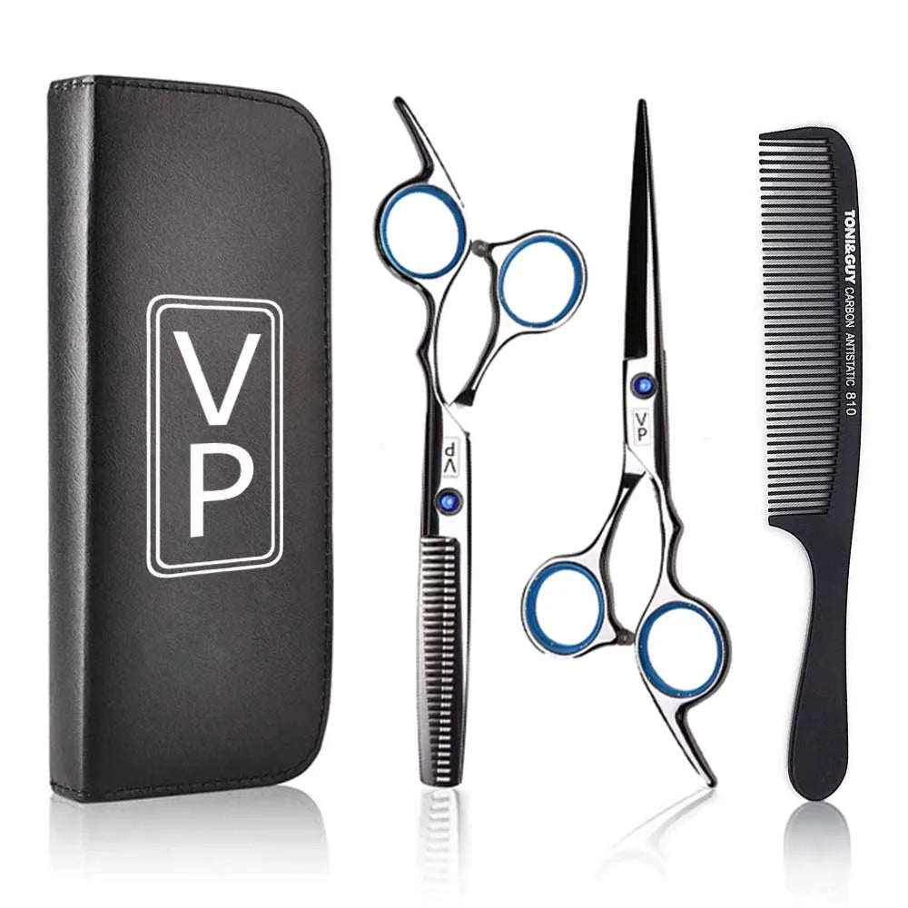 Professional Hair Cutting and Thinning Scissors Set