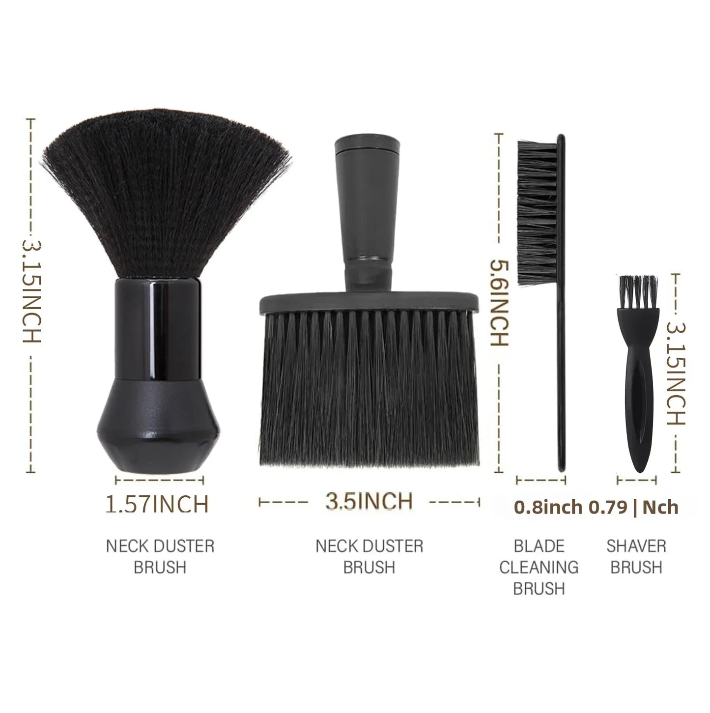 Professional Barber Cape &amp; Grooming Set