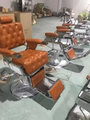  the TF Men’s Retro Oil Head Barber Chair. 