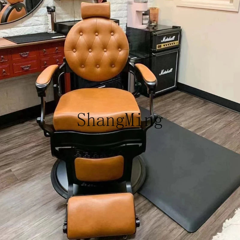  the TF Men’s Retro Oil Head Barber Chair. 