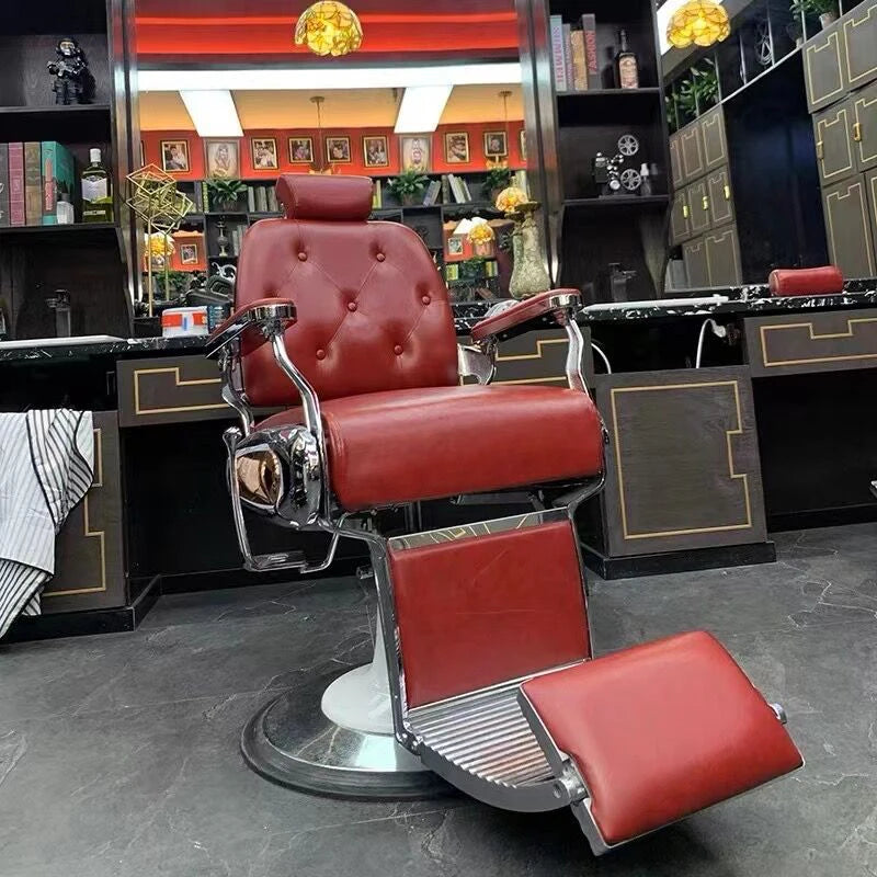  the TF Men’s Retro Oil Head Barber Chair. 