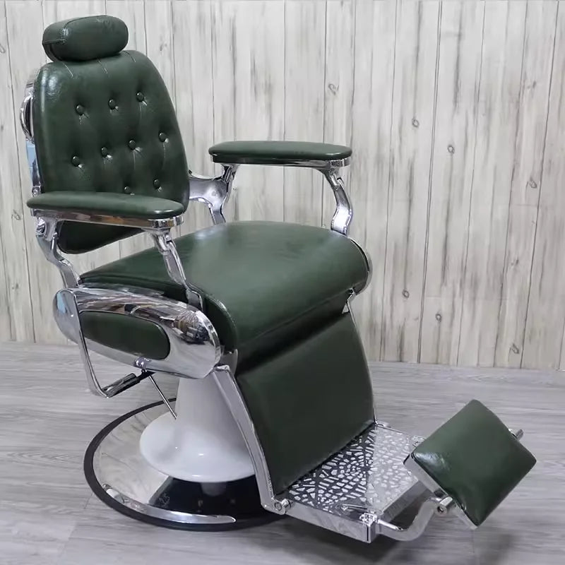  the TF Men’s Retro Oil Head Barber Chair. 