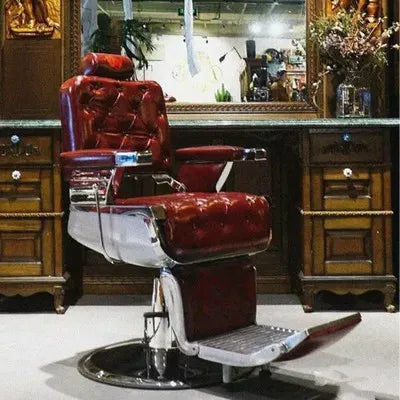  the TF Men’s Retro Oil Head Barber Chair. 
