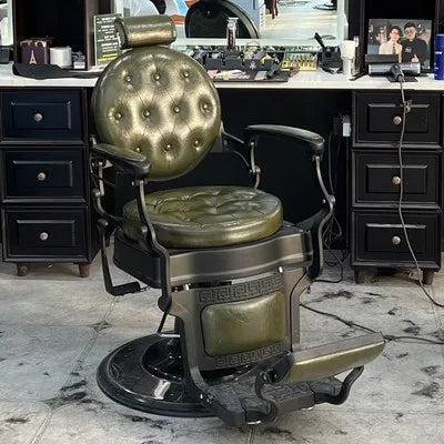  the TF Men’s Retro Oil Head Barber Chair. 