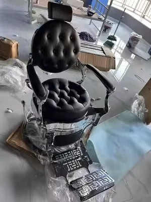  the TF Men’s Retro Oil Head Barber Chair. 