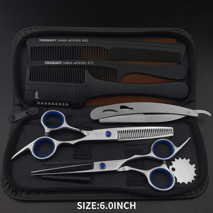 Professional Hair Cutting and Thinning Scissors Set