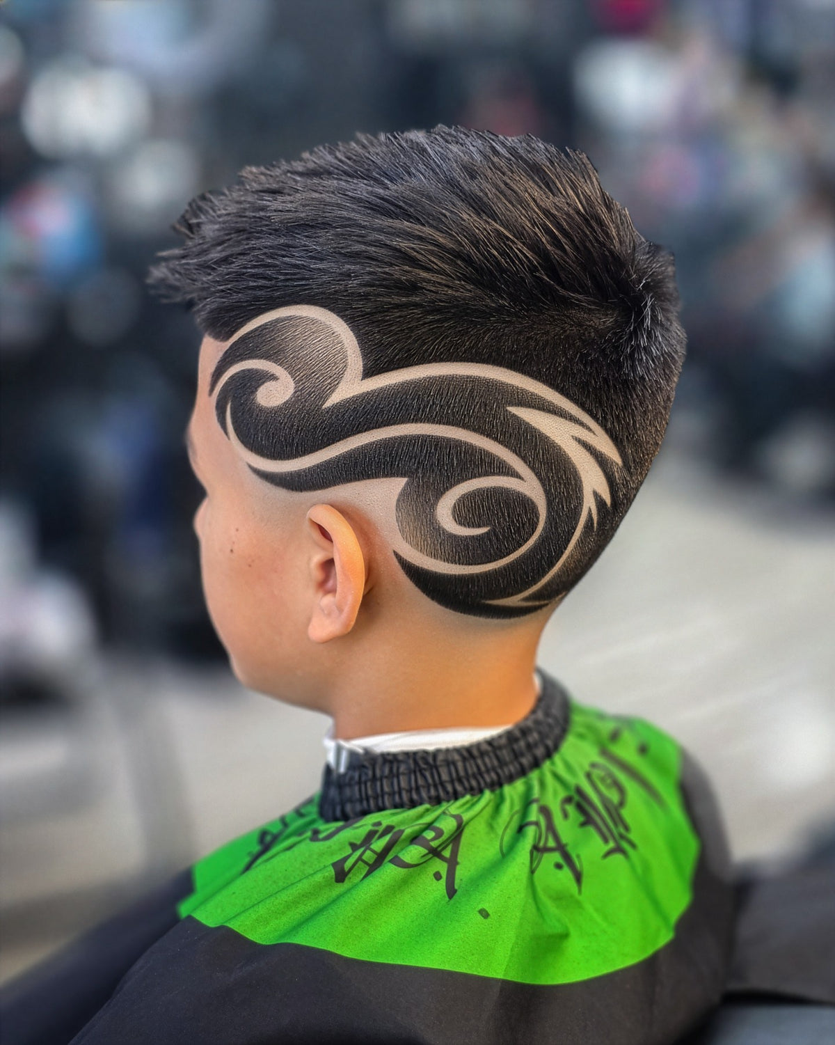 Mens a Advanced cut, ZERO on the sides